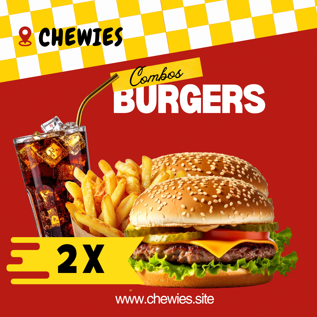 2 Burger Medium Fries Large Soda